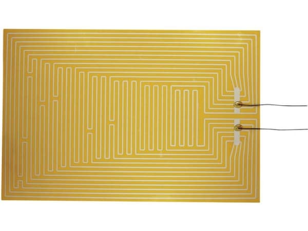 Thermo Tech Polyester Heating Foil Self-Adhesive 12 V/Dc, 12 V/Ac 50 W Protection Class Ipx4 Lxw 600 Mm X 400 M
