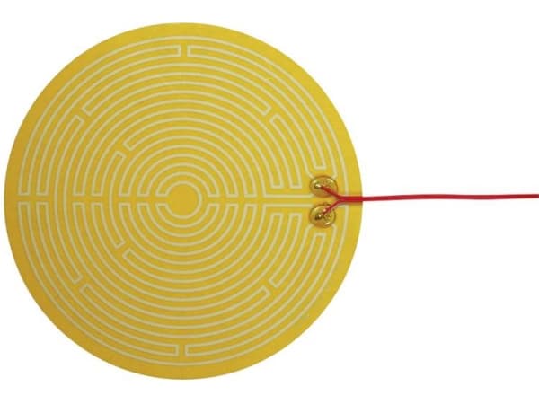 Thermo Tech Polyester Heating Foil Self-Adhesive 12 V/Dc, 12 V/Ac 19 W Degree Of Protection Ipx4 Ø 235 Mm