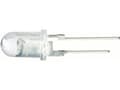 Miniatyrbild 1 av 2: Thomsen LED-5-14000W/75° LED med ledningar Vit Rund 5 mm 14000 mcd 75 ° 100 mA 3,5 V