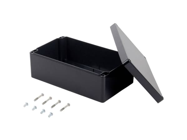 TRU COMPONENTS KST 221 Universalkabinet 200 x 120 x 75 ABS Skifergrå 1 stk