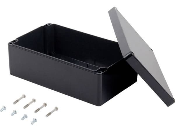 TRU COMPONENTS KST 221 Universalkabinet 200 x 120 x 75 ABS Skifergrå 1 stk