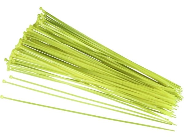 TRU COMPONENTS 93038c415 Johdinsiteet 250 mm 2,80 mm Keltainen Afterlight 100 kpl
