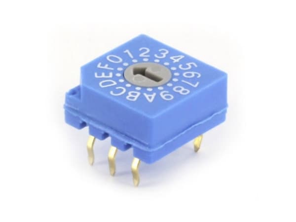 TRU COMPONENTS TC-CDS16 TC-CDS16 Koderingskontakt Hexadecimal 0-9/A-F 1 stk