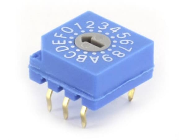 TRU COMPONENTS TC-CDS16 TC-CDS16 Koderingskontakt Hexadecimal 0-9/A-F 1 stk