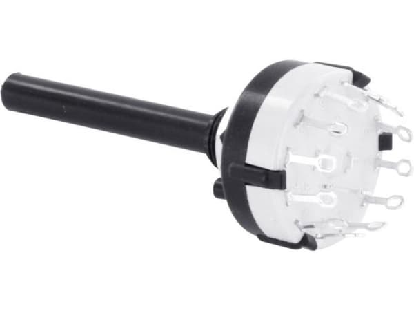 TRU COMPONENTS TC-DS3X4L Roterande kontakt 0,35 A Växellägen 4 4 x 30 ° 1 st