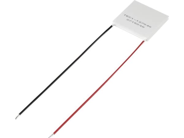 TRU COMPONENTS Peltier-Element 15.4 V/DC 4 A 33.4 W (L x B x H) 40 x 40 x 3.9 mm TEC1-127040 (1389166)