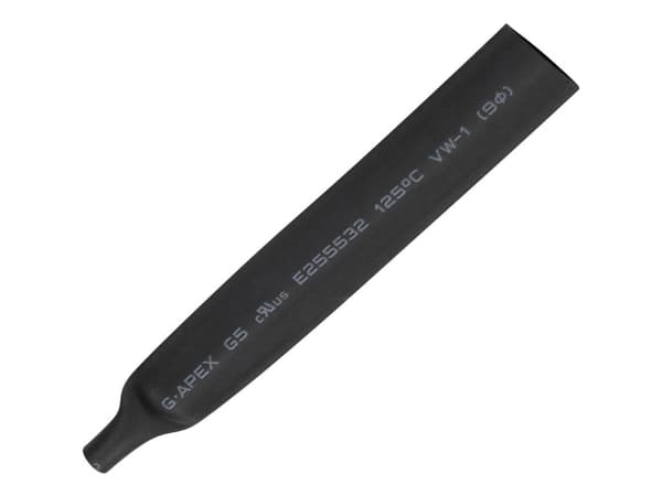 TRU COMPONENTS 1566761 Kutistusputki ilman liimaa Musta 9 mm 4,50 mm Kutistumisnopeus:2:1 10 m 10 m