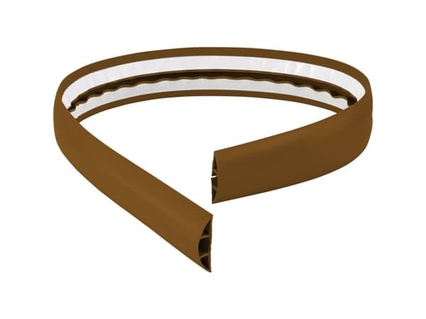TRU COMPONENTS kaapelisilta 1570429 PVC ruskea Kanavien lukumäärä: 1 1800 mm Sisältö: 1,8 m