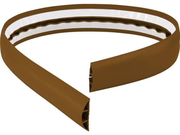 TRU COMPONENTS kaapelisilta 1570429 PVC ruskea Kanavien lukumäärä: 1 1800 mm Sisältö: 1,8 m
