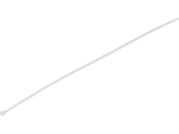 TRU COMPONENTS 1578025 Kaapeliside 370 mm 4,80 mm Valkoinen Lämpöstabiloitu 100 kpl