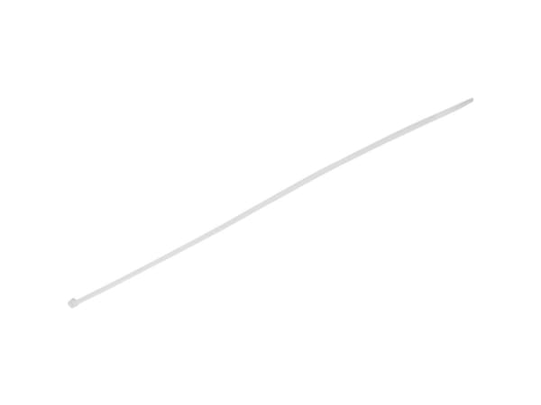 TRU COMPONENTS 1578027 Kaapelinsiteet 400 mm 4,80 mm Valkoinen Lämpöstabiloitu 100 kpl