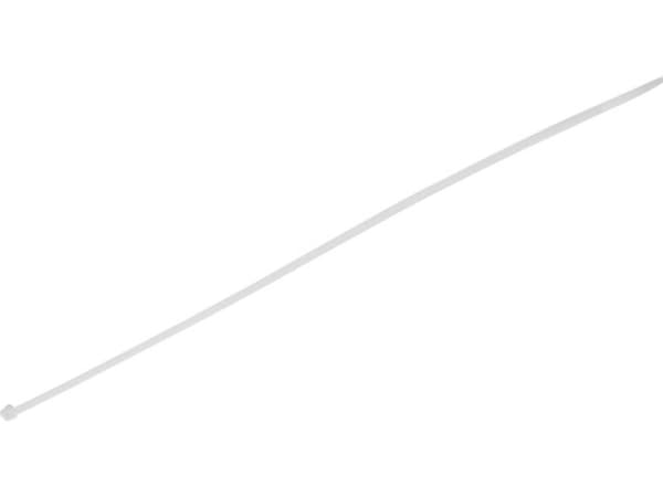 TRU COMPONENTS 1578027 Kaapelinsiteet 400 mm 4,80 mm Valkoinen Lämpöstabiloitu 100 kpl
