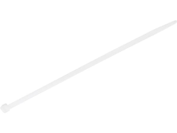 TRU COMPONENTS 1578033 Kaapelinsiteet 200 mm 5,20 mm Valkoinen Lämpöstabiloitu 100 kpl