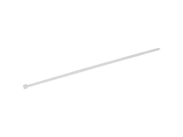 TRU COMPONENTS 1578069 Johdinsiteet 450 mm 7,20 mm Valkoinen Lämpöstabiloitu 100 kpl