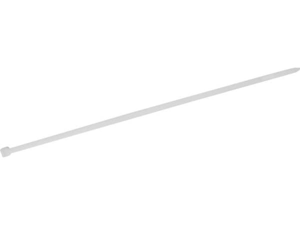 TRU COMPONENTS 1578069 Johdinsiteet 450 mm 7,20 mm Valkoinen Lämpöstabiloitu 100 kpl