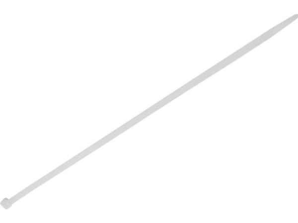 TRU COMPONENTS 1578085 Kaapelinside 400 mm 7,60 mm Valkoinen 100 kpl