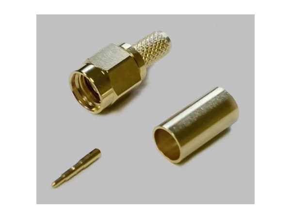 TRU COMPONENTS 1579491 SMA-liitin Liitin, suora 1 kpl