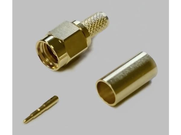 TRU COMPONENTS 1579491 SMA-liitin Liitin, suora 1 kpl