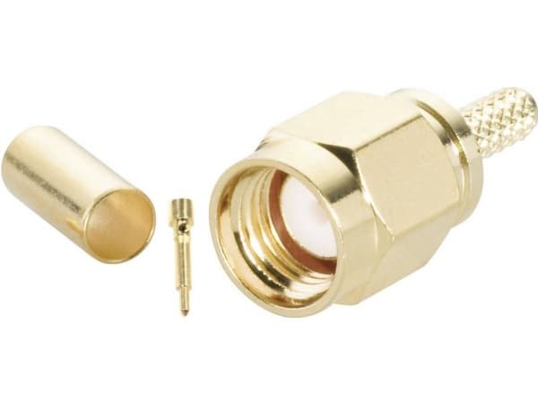 TRU COMPONENTS 1579491 SMA-liitin Liitin, suora 1 kpl