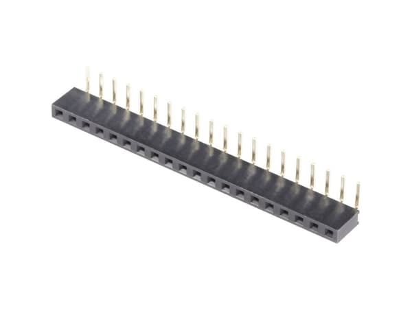 TRU COMPONENTS Holkkiluettelo (vakio) Rivien lukumäärä: 1 Nastojen lukumäärä per rivi: 36 1580878 1 kpl