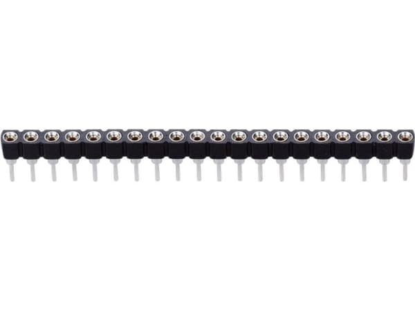 TRU COMPONENTS Bøsningsliste (præcision) Antal rækker: 1 Poltal hver række: 32 1580920 1 stk