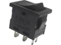 Miniatyrbilde 1 av 3: TRU COMPONENTS 1587517 Vippekontakt TC-R13-66L-02 250 V/AC 6 A 1 x Off/On Klikkende 1 stk
