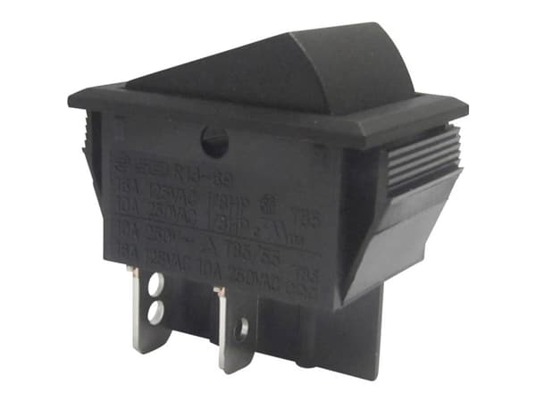 TRU COMPONENTS 1587523 Vippekontakt TC-R13-69A-01 250 V/AC 10 A 2 x Off/On Klikkende 1 stk