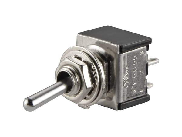 TRU COMPONENTS TC-TA201A1 Vippbrytare 250 V/AC 3 A 2 x Av/på Klickande 1 st