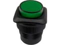 Pikkukuva 2 / 3: TRU COMPONENTS 1587740 TC-R13-508AL-05GN Painike 250 V/AC 1,5 A 1 x Off/(On) Painike Vihreä 1 kpl