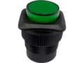 Pikkukuva 1 / 3: TRU COMPONENTS 1587742 TC-R13-508B-05YL Painekytkin 250 V/AC 1,5 A 1 x Off/On Naksahtava vihreä 1 kpl