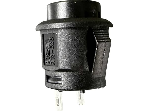 TRU COMPONENTS TC-R13-523A-05RT Trykknap 250 V/AC 1,5 A 1 x Off/(On) Tastende 1 stk