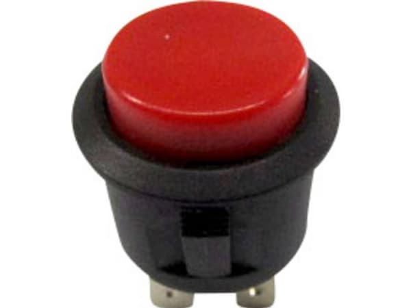 TRU COMPONENTS 1587760 TC-R13-527B-02RT Painekytkin 250 V/AC 6 A 1 x On/Off Klikkende 1 stk