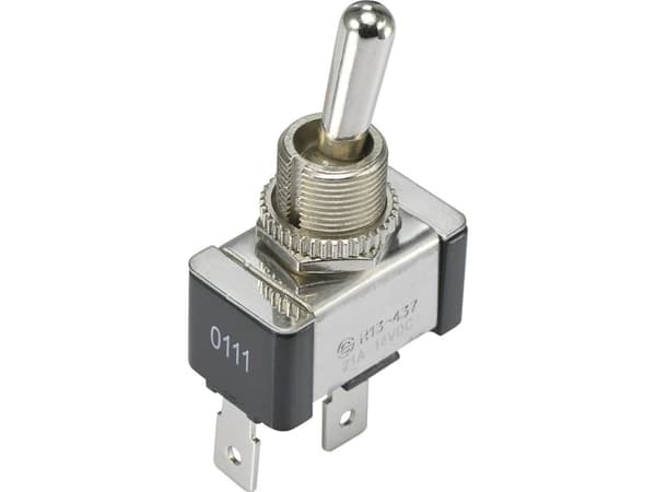 TRU COMPONENTS TC-R13-437A1-01B Keinukytkin 14 V/DC 21 A 1 x Off/On Klikkaava 1 kpl