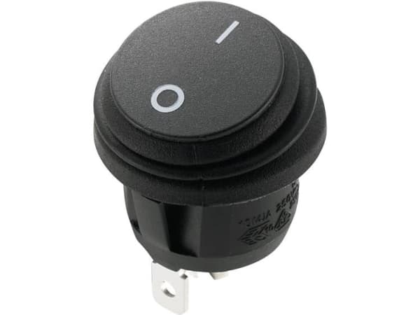 TRU COMPONENTS 1588073 Vippekontakt TC-R13-112A8-02 250 V/AC 10 A 1 x Off/On Klikkende 1 stk