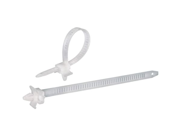 TRU COMPONENTS 1592899 TC-PHV150203 Kaapelinside 150 mm 7,90 mm Luonnonväri Laajennusankkurilla 100 kpl