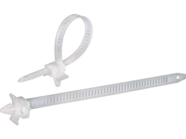 TRU COMPONENTS 1592899 TC-PHV150203 Kaapelinside 150 mm 7,90 mm Luonnonväri Laajennusankkurilla 100 kpl
