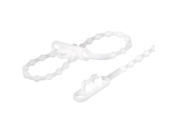 TRU COMPONENTS 1592904 TC-KTV145203 Knudebånd 145 mm 2 mm Natur Med dobbelthoved 100 stk