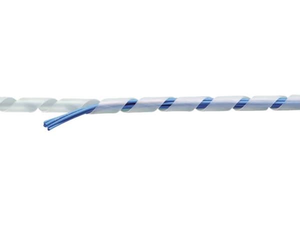 TRU COMPONENTS TC-KSR6BK203 Spiralslang 2,50 till 15 mm Svart 10 m