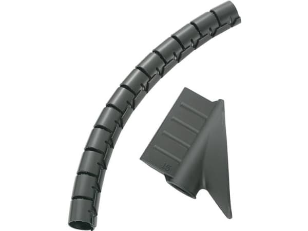 TRU COMPONENTS TC-MX-KLT25BK203 Spiralslang 25 mm (max) Svart 5 m