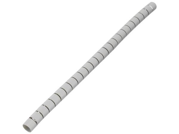TRU COMPONENTS 1593184 TC-MX-KLT8GY203 Spiralslange 8 mm (max) Grå 5 m