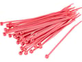 Pikkukuva 1 / 3: TRU COMPONENTS 1593699 TC-CV200M203 Kabelbinder 203 mm 2.50 mm Rød 100 stk