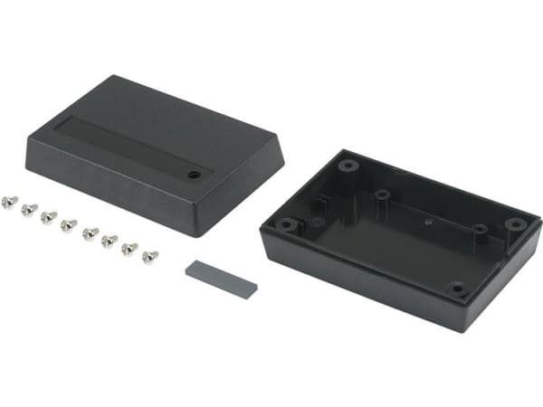 TRU COMPONENTS 98003C11 Universalkabinet 88 x 58 x 30 ABS Sort 1 stk