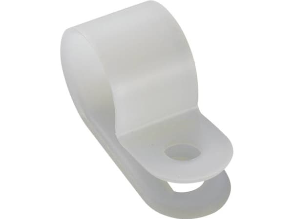 TRU COMPONENTS Kiinnitysnauha Ruuvitanko 532032 Laippa-Ø-alue 12 mm (max) Luonto 25 kpl