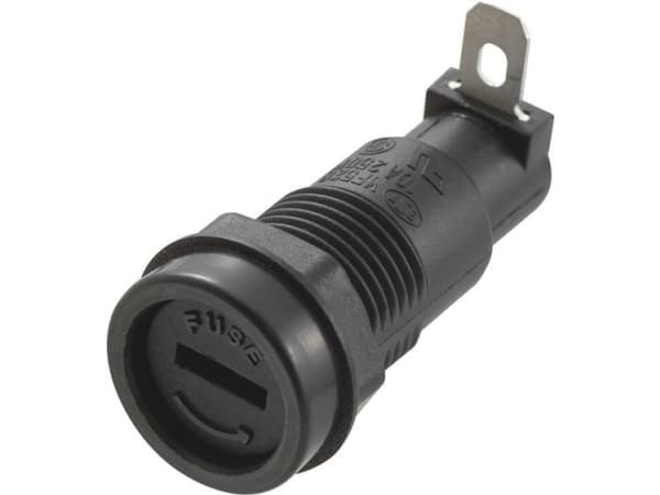 TRU COMPONENTS R3-12 Sikringsholder Passer til Finsikring 5 x 20 mm 10 A 250 V/AC 1 stk