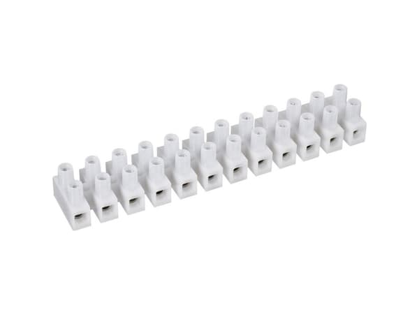 TRU COMPONENTS 600326 Kronemuffe ATT.CALC.CROSS_SECTION_FLEXIBLE: 2.5-6 mm² ATT.CALC.CROSS_SECTION_RIGID: 2.5-6 mm² Poltal: 12 1 stk Hvid