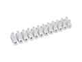 Miniatyrbild 2 av 3: TRU COMPONENTS 609510 Kronhylsa flexibel: 4-10 mm² stift: 4-10 mm² Antal poler: 12 1 st Vit