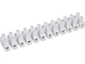 Miniatyrbild 1 av 3: TRU COMPONENTS 609510 Kronhylsa flexibel: 4-10 mm² stift: 4-10 mm² Antal poler: 12 1 st Vit
