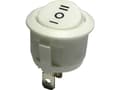 Miniatyrbilde 1 av 3: TRU COMPONENTS 700266 Vippekontakt R13-112D W/W PR.I-O-II 250 V/AC 6 A 1 x On/Off/On Klikkende/0/Klikkende 1 stk