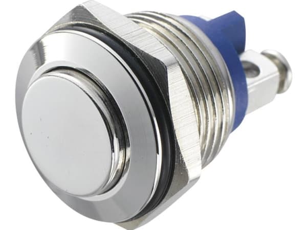TRU COMPONENTS GQ 16H-N Hårddragna tryckknappar 48 V/DC 2 A 1 x Av/(På) Beröring IP65 1 st