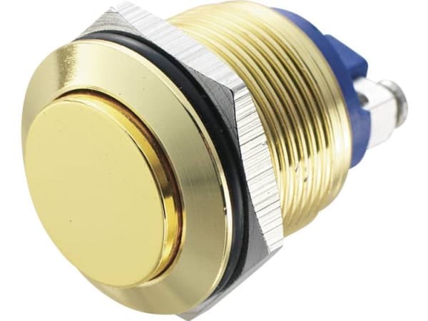 TRU COMPONENTS GQ 19H-G Hårddragna tryckknappar 48 V/DC 2 A 1 x Av/(På) Beröring IP65 1 st